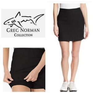 Greg Norman Perfect Fit Black Golf/Tennis Skort